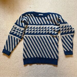 Excellent condition Unisex VTG Sierra Woolens Wool Blend Crewneck Nordic Sweater